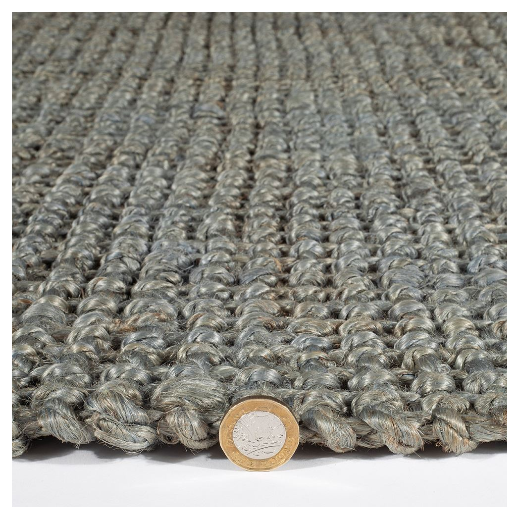 Whitefield Handwoven Boucle 120x170cm Grey Rug