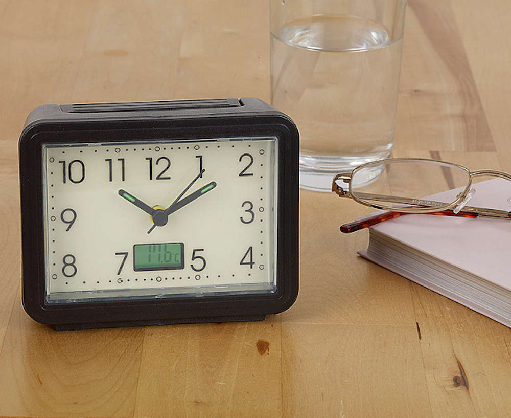 GID Alarm Clock with Temperature Set of 2
