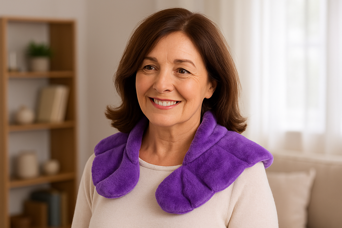 Lavender Neck & Shoulder Warmer