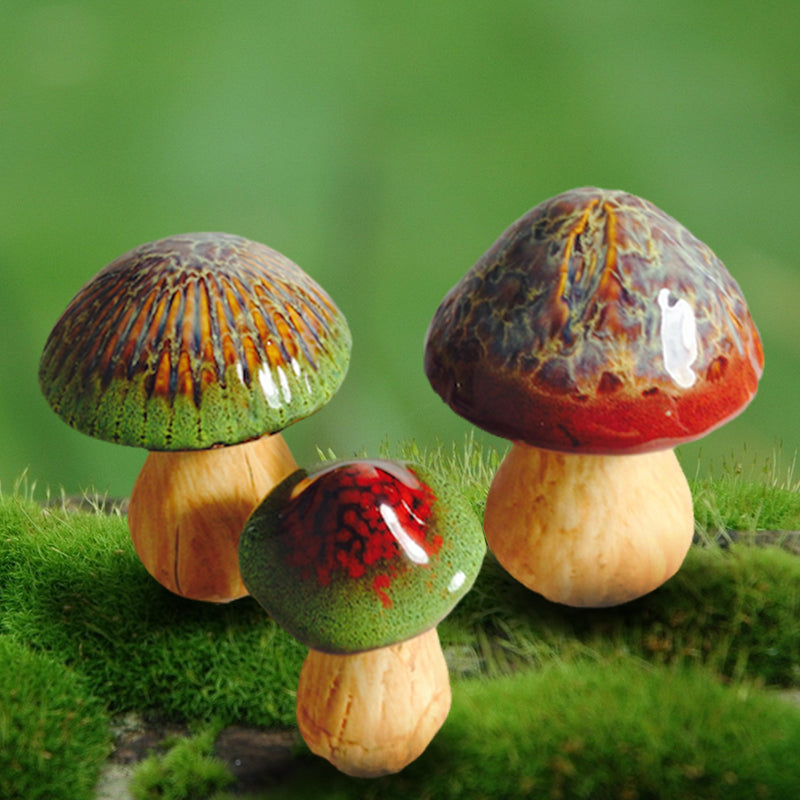 Set of 3 Mushrooms