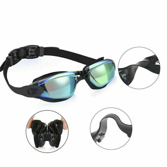 Adjustable Anti Fog Swimming Goggles Ultra-clear Vision For Men Women Adult Kids