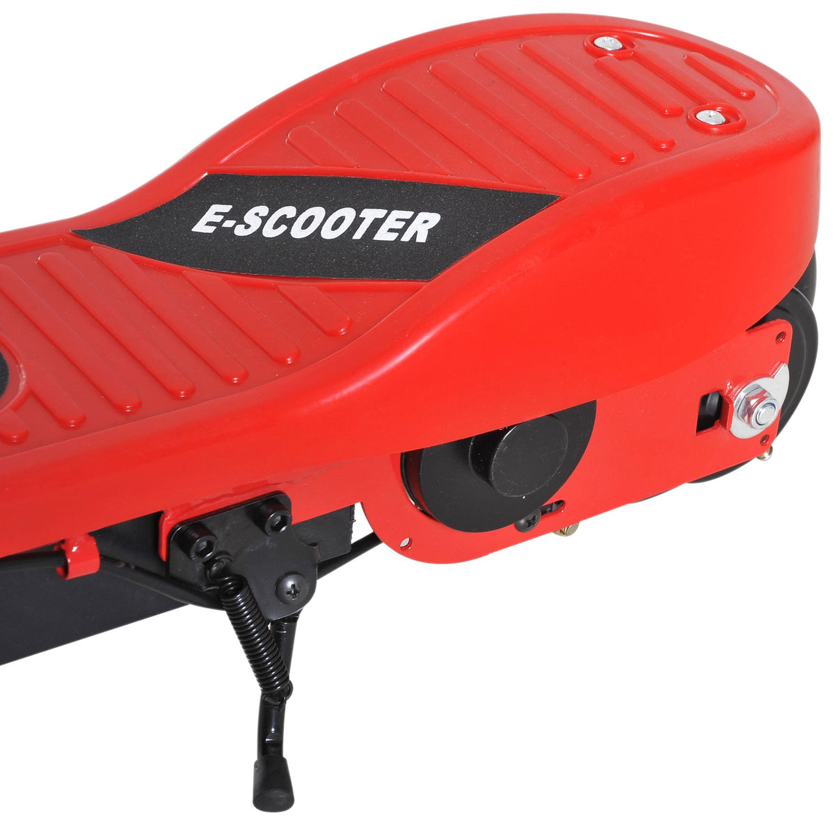 HOMCOM Folding Electric Scooter Rechargeable Kids Ride on 7-14 Age Red/Black