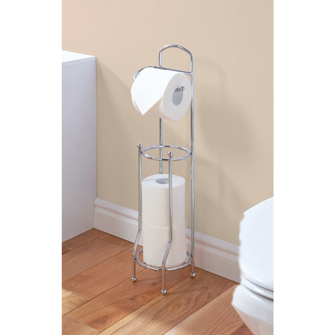 Toilet Paper Holder & Store