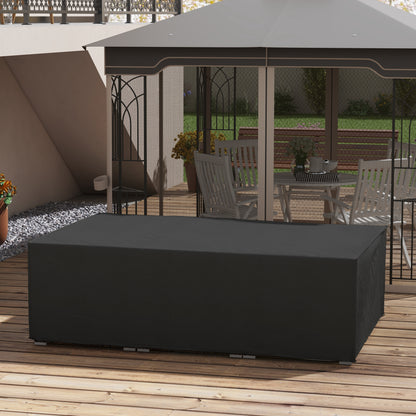 Outsunny 155 x 222cm Waterproof Furniture Cover - Black