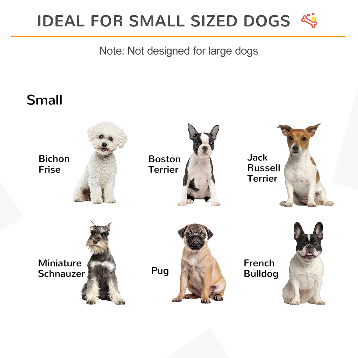 PawHut Freestanding Dog Gate Wooden Stair Gate for Dogs with Support Feet Foldable Pet Fence Safety Barrier for the House Doorway Stairs Black