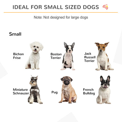 PawHut Freestanding Dog Gate Wooden Stair Gate for Dogs with Support Feet Foldable Pet Fence Safety Barrier for the House Doorway Stairs Black