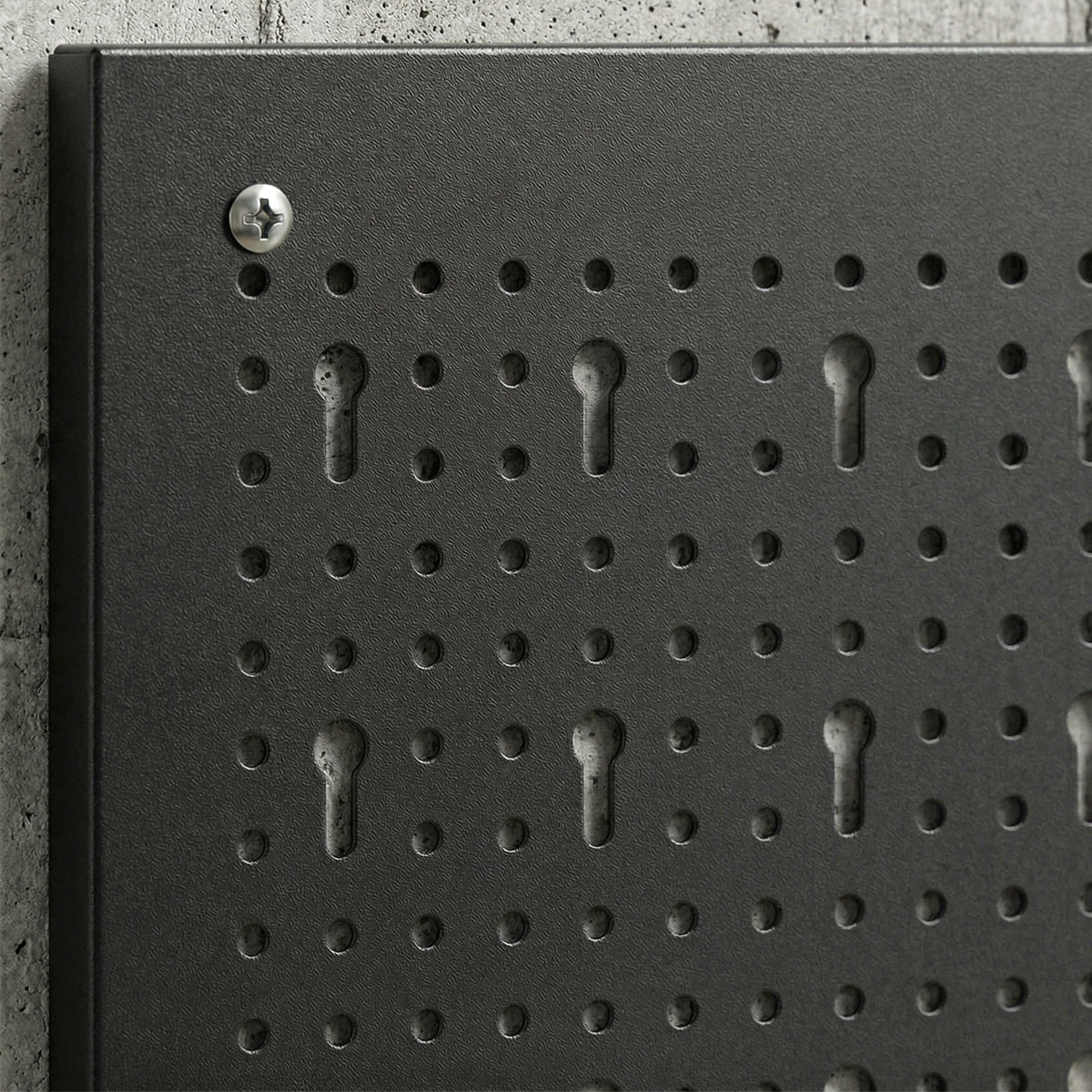 HOMCOM 28 Pcs Wall-Mounted Pegboard with 3 Boards, Garage Tool Storage Unit Black and Red
