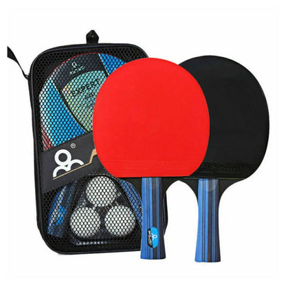 New speed and spin PPong Table Tennis Set / rackets with 2 Bats,3 Balls & Bag
