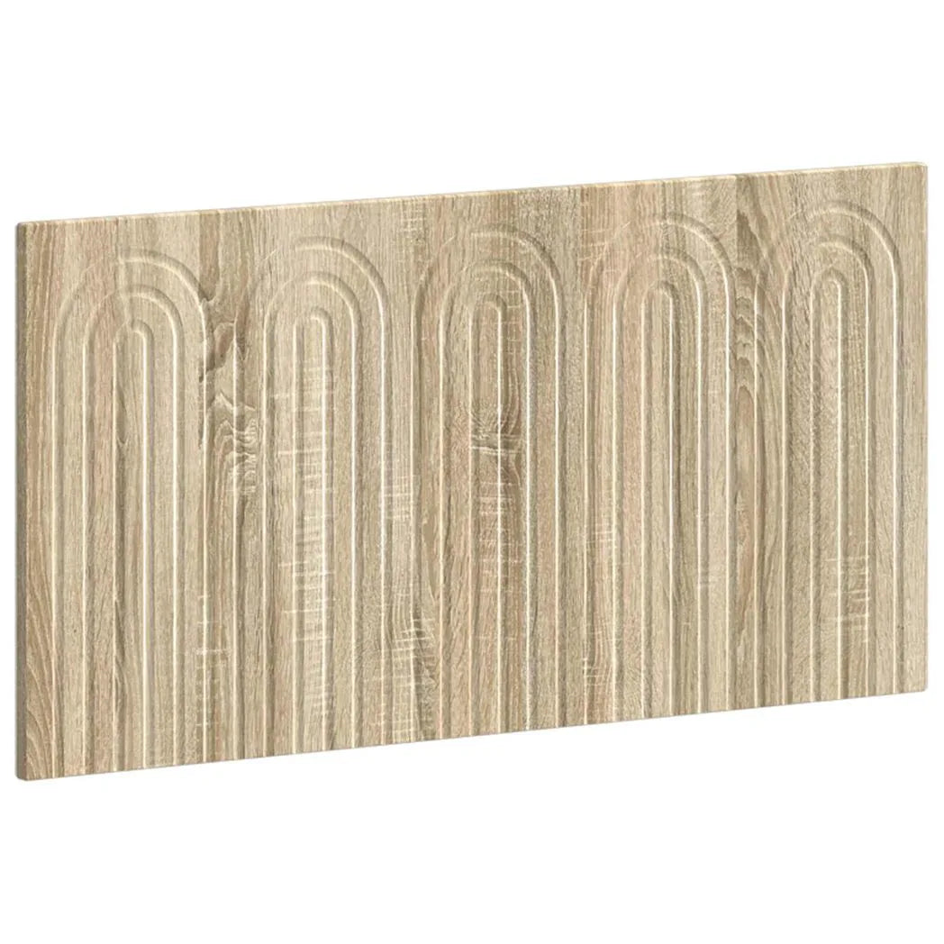 vidaXL Wall-Mounted Headboard ALKMAAR Sonoma Oak Engineered Wood