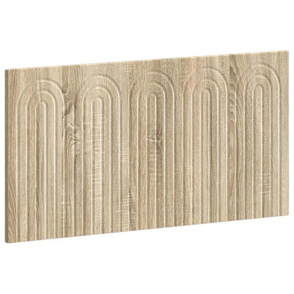 vidaXL Wall-Mounted Headboard ALKMAAR Sonoma Oak Engineered Wood