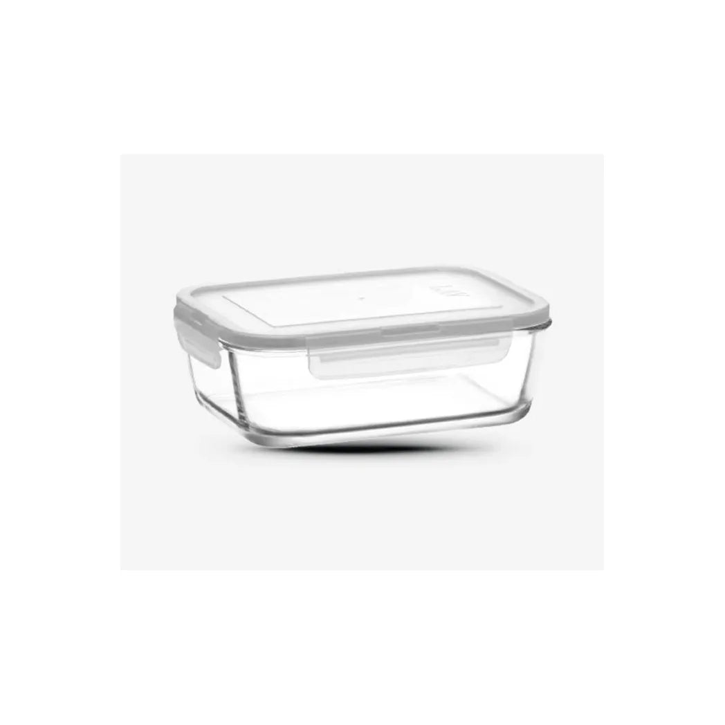 Glass Food Storage Container 1150Cc Assorted Colours