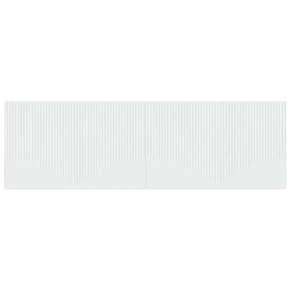 vidaXL Wall-Mounted Headboard HOORN White Engineered Wood