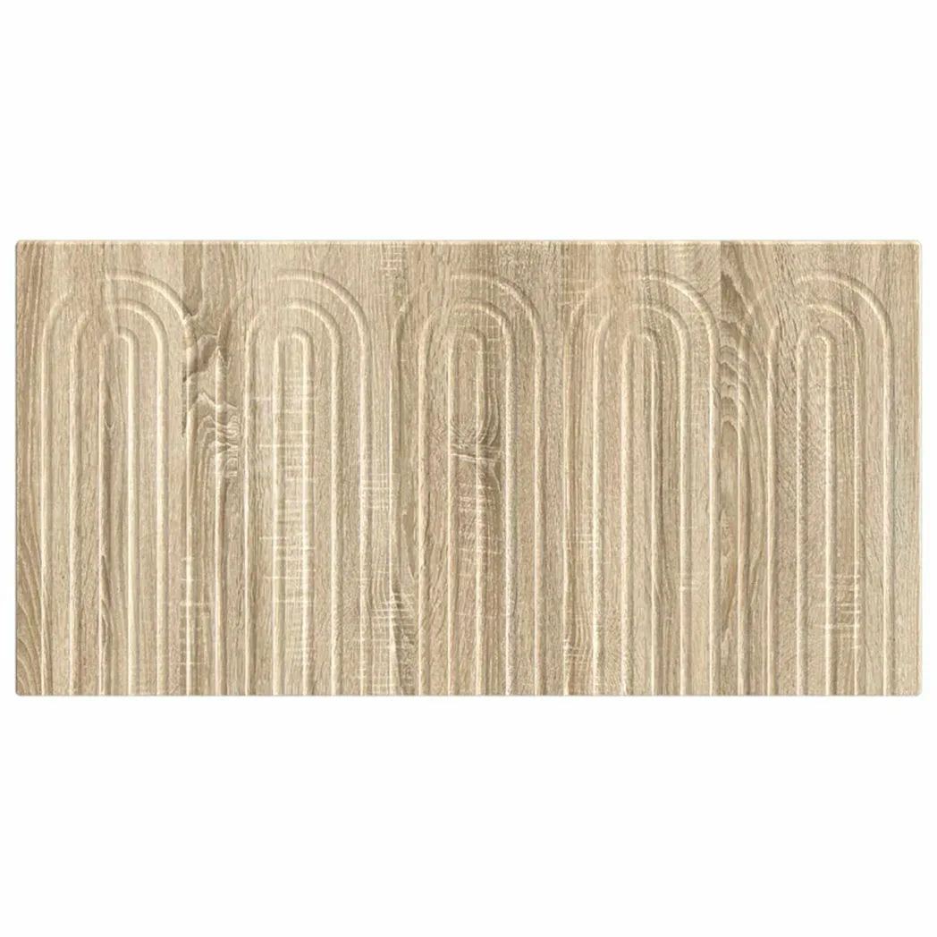 vidaXL Wall-Mounted Headboard ALKMAAR Sonoma Oak Engineered Wood