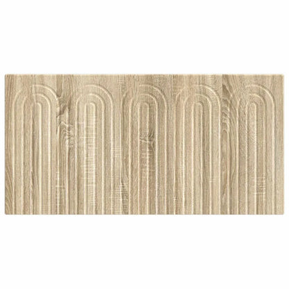 vidaXL Wall-Mounted Headboard ALKMAAR Sonoma Oak Engineered Wood