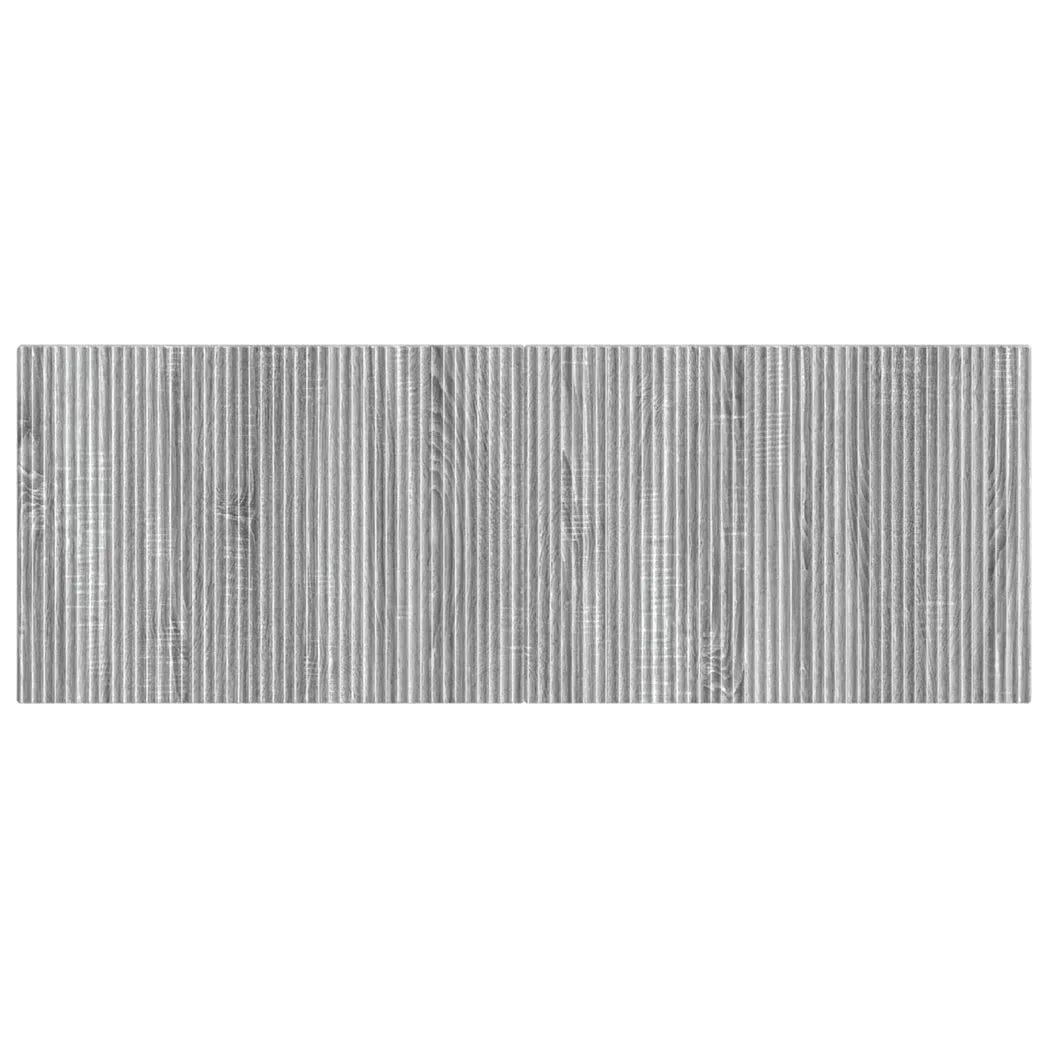 vidaXL Wall-Mounted Headboard ARNHEM Grey Sonoma Engineered Wood