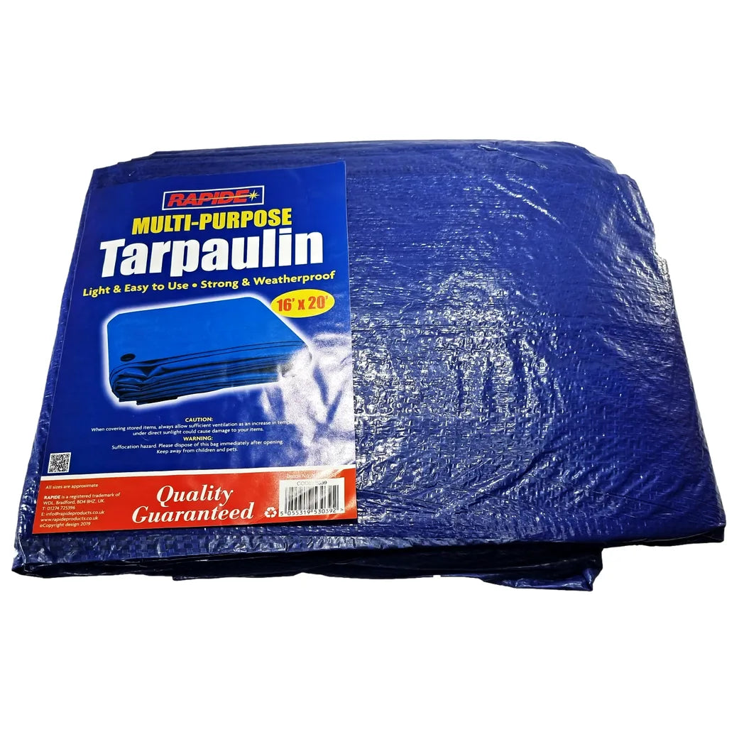 Blue Multipurpose Use Tarpaulin Light Strong Waterproof Tarpaulin '