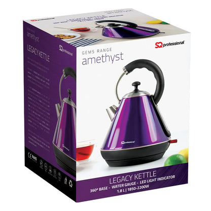Sq Professional Gems Legacy Kettle 1.8 Litre 2200 Watt Ony x