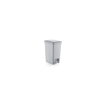 Plastic Kitchen Bathroom Slim Pedal Bin 15 Litre