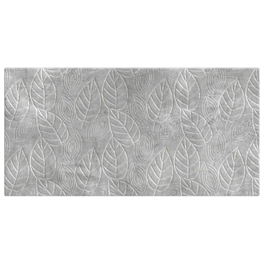 vidaXL Wall-Mounted Headboard DELFT Concrete Grey Engineered Wood