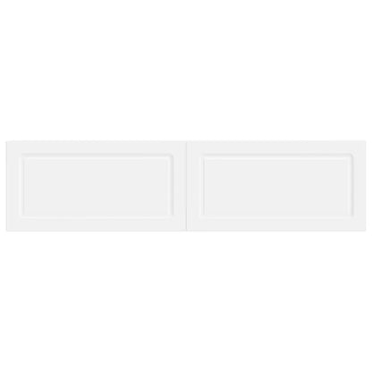 vidaXL Wall-Mounted Headboard UTRECHT White Engineered Wood