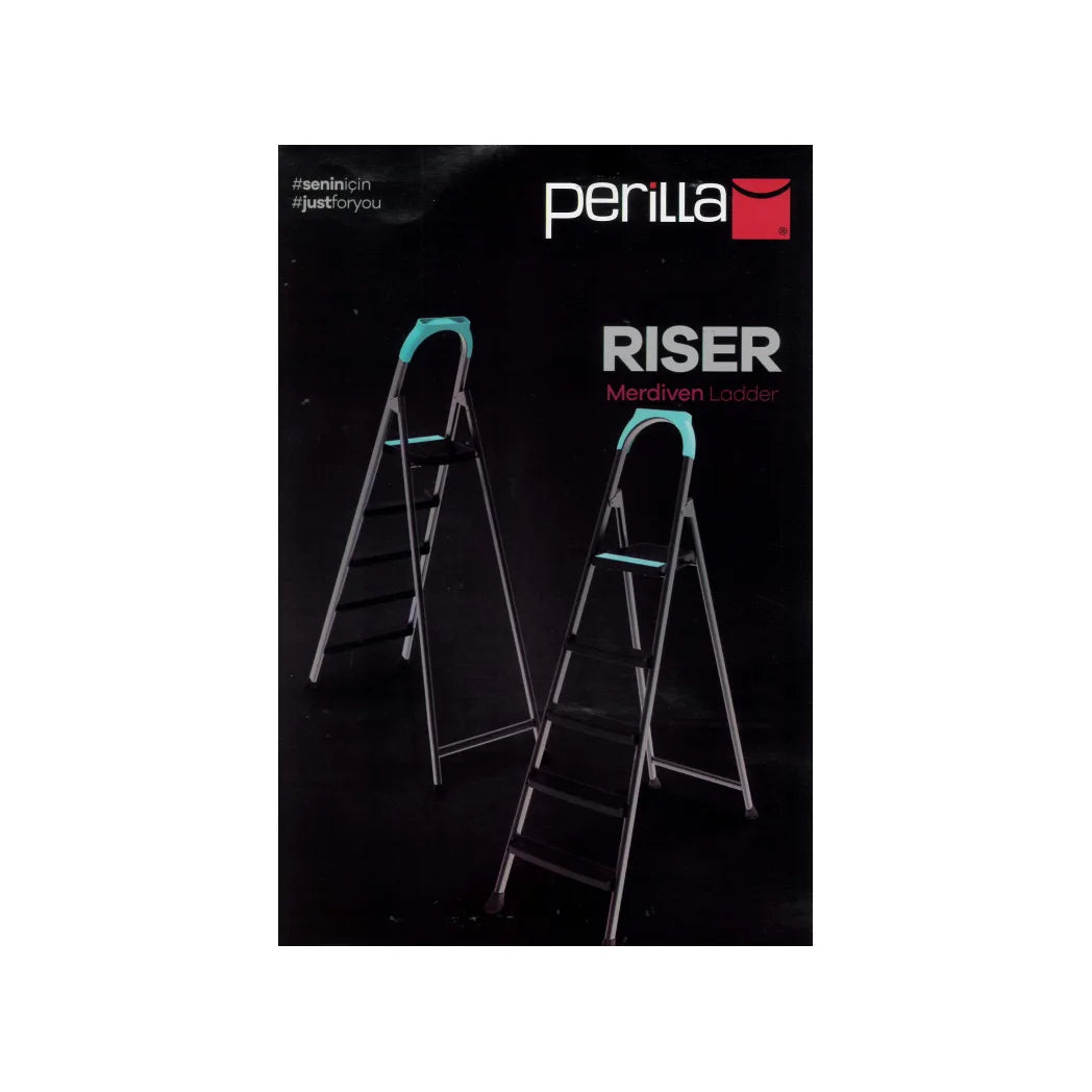 3 + 1 Perilla Riser Metal Indoor Outdoor Step Ladder L4