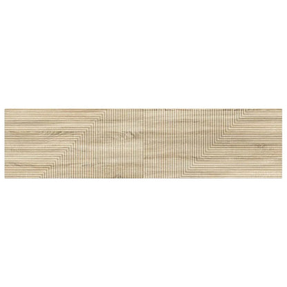 vidaXL Wall-Mounted Headboard HAARLEM Sonoma Oak Engineered Wood