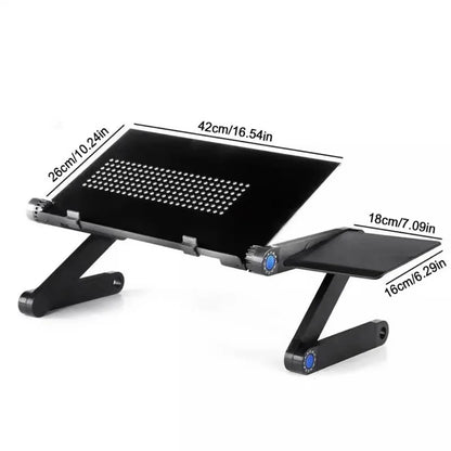 Laptop Stand Desk Table Adjustable Folding Computer Table Portable Sofa Lap Tray