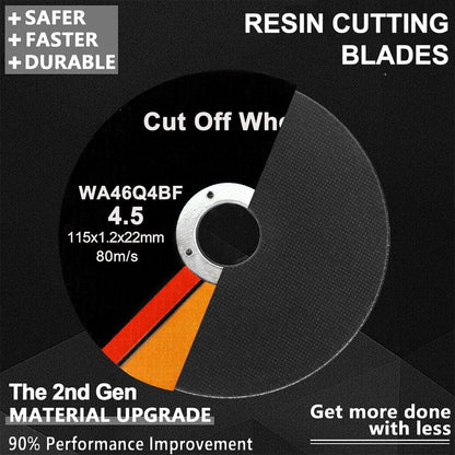 50 x 115mm ULTRA THIN 1mm METAL CUTTING BLADE DISC FOR STEEL & STAINLESS ANGLE[50PCS]