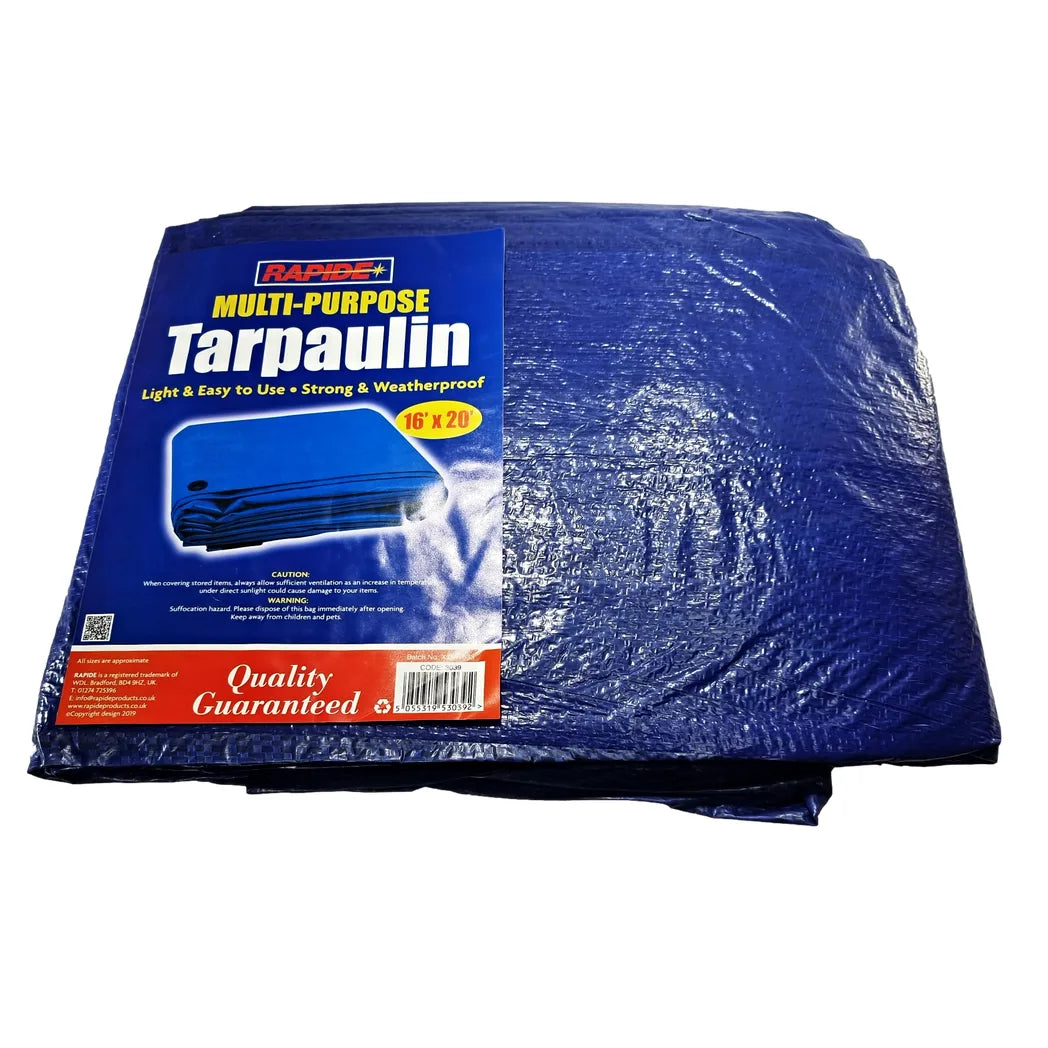 Blue Multipurpose Use Tarpaulin Light Strong Waterproof Tarpaulin '