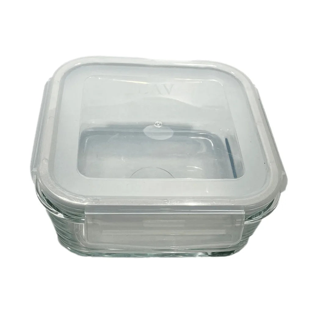 Glass Food Storage Container 1150Cc Assorted Colours