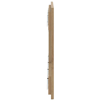 vidaXL Wall-Mounted Headboard EDE Artisan Oak Engineered Wood