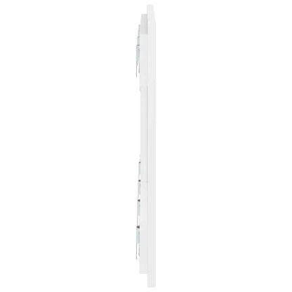vidaXL Wall-Mounted Headboard ZWOLLE White Engineered Wood