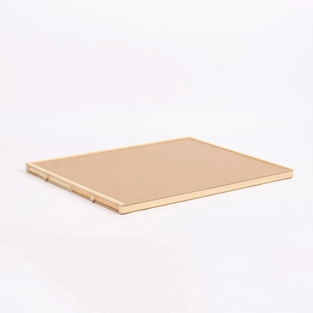 Wooden Jigsaw Puzzle Board Portable Puzzle Storage Table w 6 Slid Drawer 60pcs