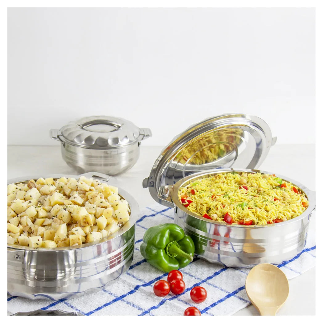 Sq Professional Jumbo Range Contour Stainless Steel Hot Pot Set Of 6