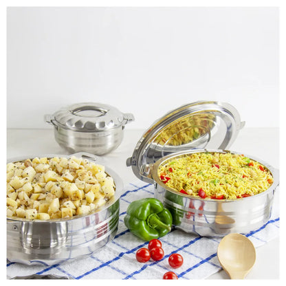 Sq Professional Jumbo Range Contour Stainless Steel Hot Pot Set Of 6