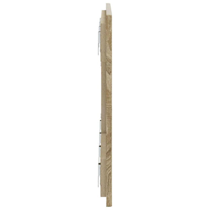 vidaXL Wall-Mounted Headboard ALKMAAR Sonoma Oak Engineered Wood