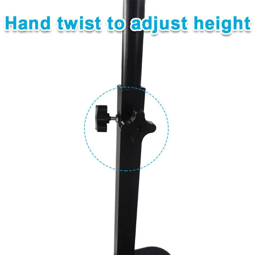 Adjustable C-Shaped Sofa Side End Table Coffee Laptop Table Bedroom Living Room
