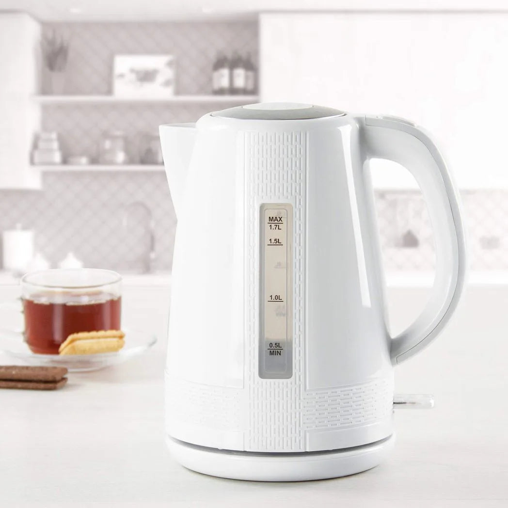 Sq Blitz Electric Kettle White 1.7 Litre