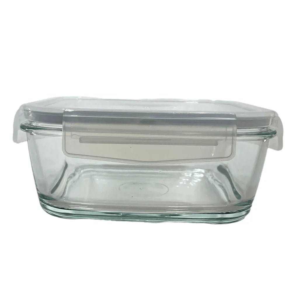Glass Food Storage Container 1150Cc Assorted Colours