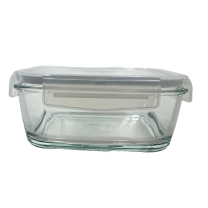 Glass Food Storage Container 1150Cc Assorted Colours