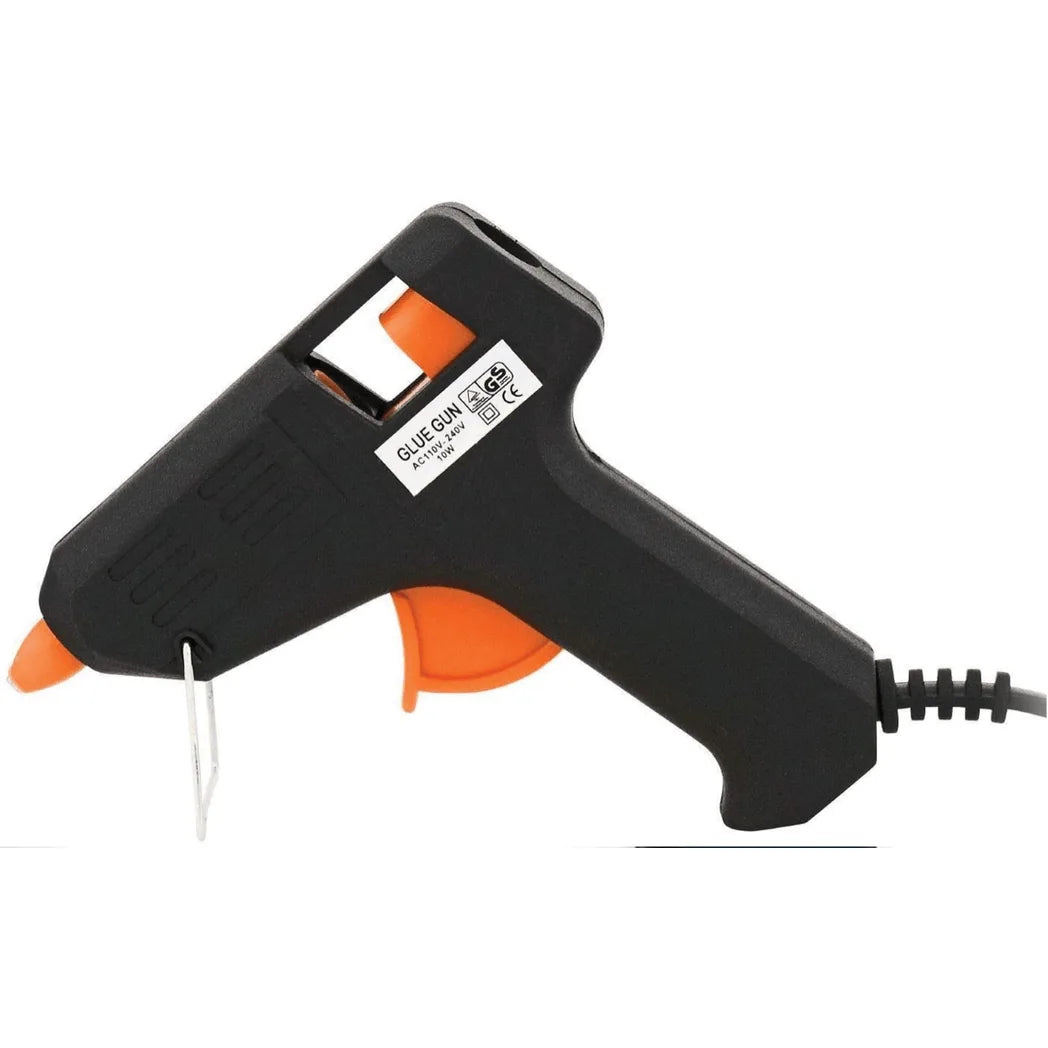 Hot Melt Glue Gun With Anti Drip Nozzle Including 100 Glue Sticks