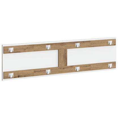 vidaXL Wall-Mounted Headboard EDE Artisan Oak Engineered Wood