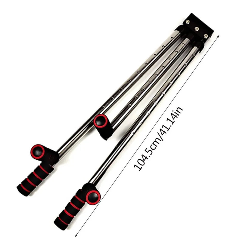 3 Bar Leg Stretcher 9 Hole Adjustable Leg Split Stretching Training Machine