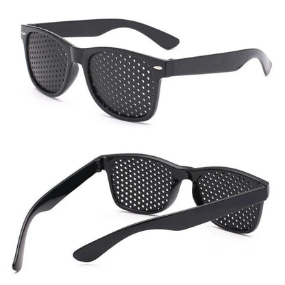 2Pcs Pinhole Glasses Eyes Correction Exercise Eyesight Vision Care Improvement A