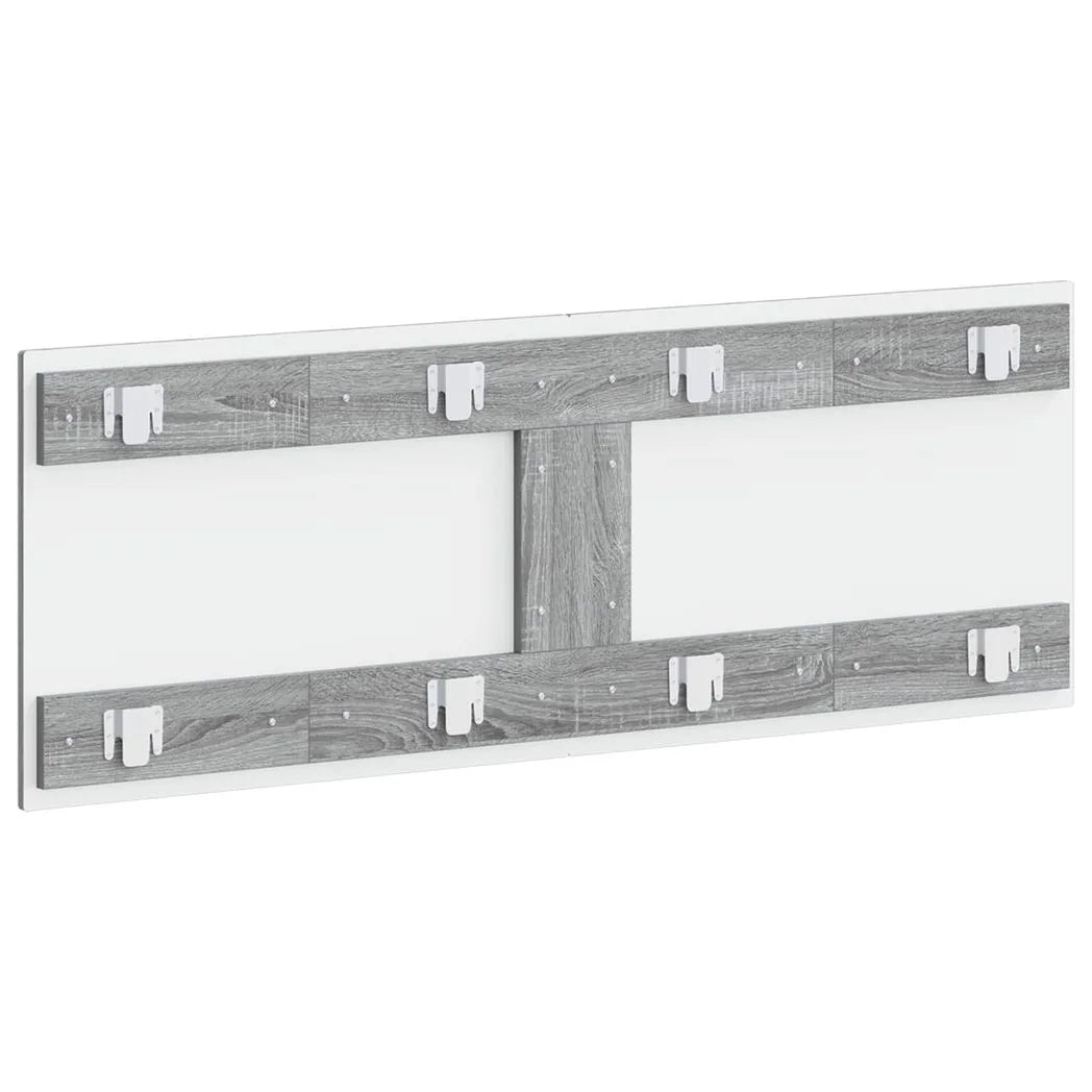 vidaXL Wall-Mounted Headboard ARNHEM Grey Sonoma Engineered Wood