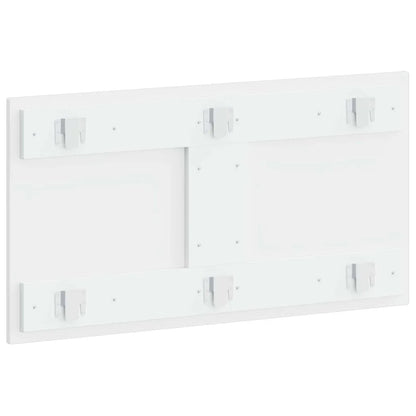 vidaXL Wall-Mounted Headboard DELFT White Engineered Wood