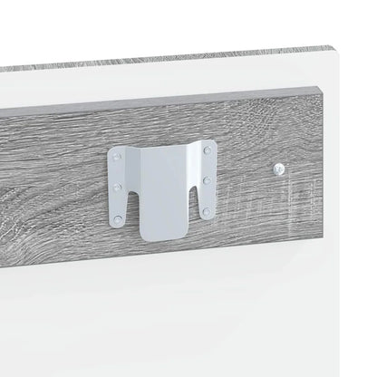 vidaXL Wall-Mounted Headboard ARNHEM Grey Sonoma Engineered Wood