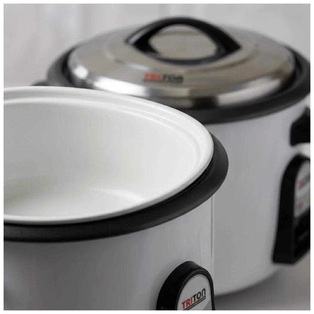 Rice Cooker 10 Litre Triton White Inner Pot 3000W Energy – Efficient