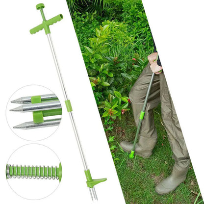Weed Puller Weeder Twister Twist Pull Claw Garden Lawn Root Killer Remover Tool