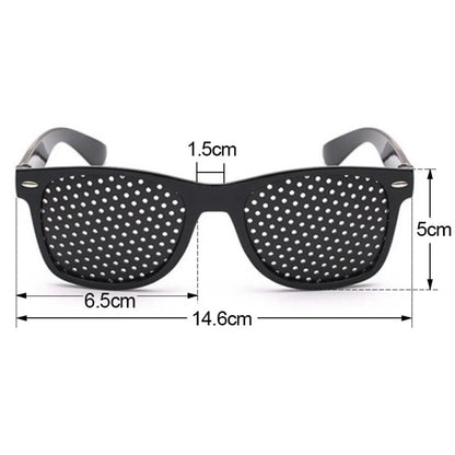 2Pcs Pinhole Glasses Eyes Correction Exercise Eyesight Vision Care Improvement A